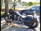 Daytona 250s çanta demiri ve cafe racer gidon