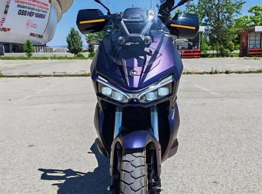 KAPALI GARAJ MOTORU - 2024 MODEL / 2025 ÇIKIŞLI HATASIZ YUKI ADVENTURE 150 ABS
